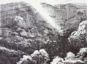 2010 Katrin Kunert, Bernardino-Pass, Lithografie