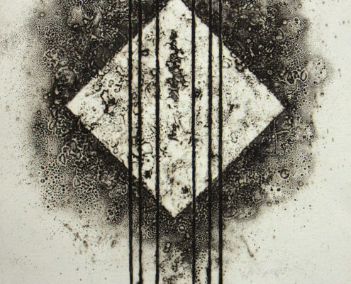 Peter Brunko, Rückweg, 2016, Tiefdruck, 39 x 29,5 cm