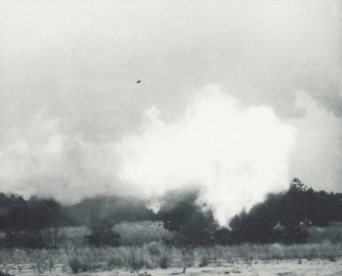 Mikhail Tolmachev, Line of Site (Nr. 3), 2015, Fotoradierung, 22 x 28,5 cm