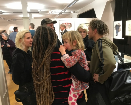 37. Grafikbörse – Ausstellungsbesucher