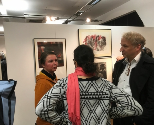 37. Grafikbörse – Katja Zwirnmann im Gespräch