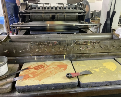 Gudrun Petersdorff/Lithographie