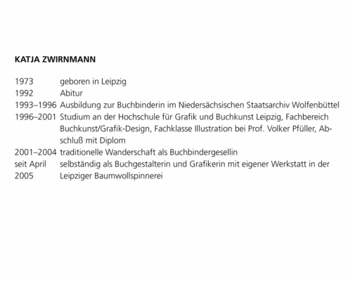 Katja Zwirnmann – Biografie