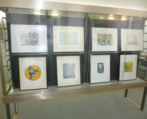 Ausstellung der 37. Leipziger Grafikbörse »Turbulenzen« im GRAFIKMUSEUM STIFTUNG SCHREINER in Bad Steben