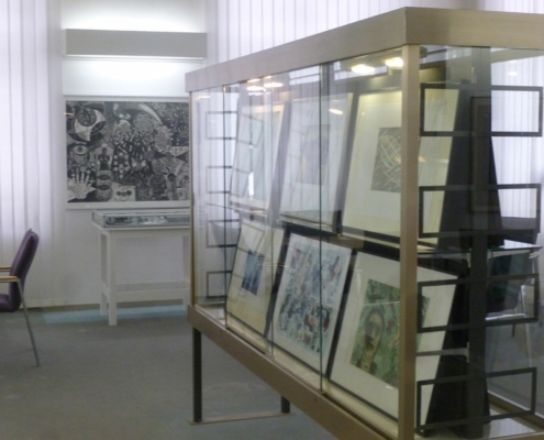 Ausstellung der 37. Leipziger Grafikbörse »Turbulenzen« im GRAFIKMUSEUM STIFTUNG SCHREINER in Bad Steben
