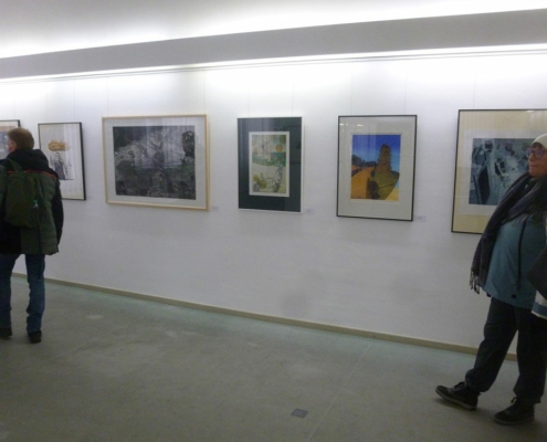 Ausstellung der 37. Leipziger Grafikbörse »Turbulenzen«