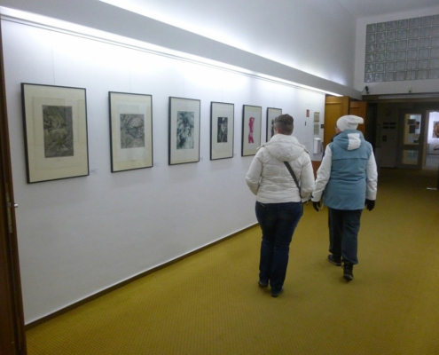 Ausstellung der 37. Leipziger Grafikbörse »Turbulenzen«