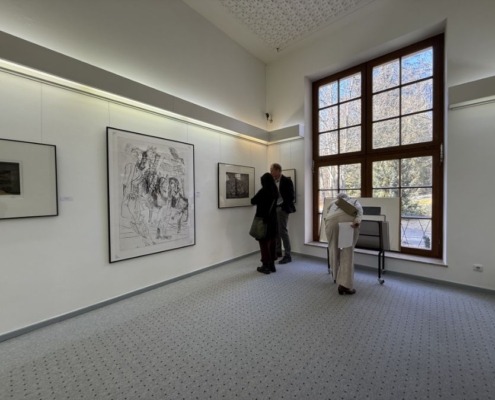 Eröffnung der 38. Leipziger Grafikbörse „SPIEL-RÄUME“ im Grafikmuseum Stiftung Schreiner