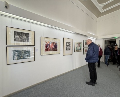 Eröffnung der 38. Leipziger Grafikbörse „SPIEL-RÄUME“ im Grafikmuseum Stiftung Schreiner