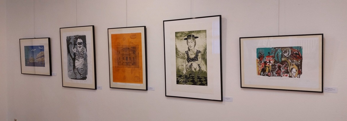 Eröffnung der 38. Leipziger Grafikbörse „SPIEL-RÄUME“ im Schloss Museum Glauchau – Ausstellung
